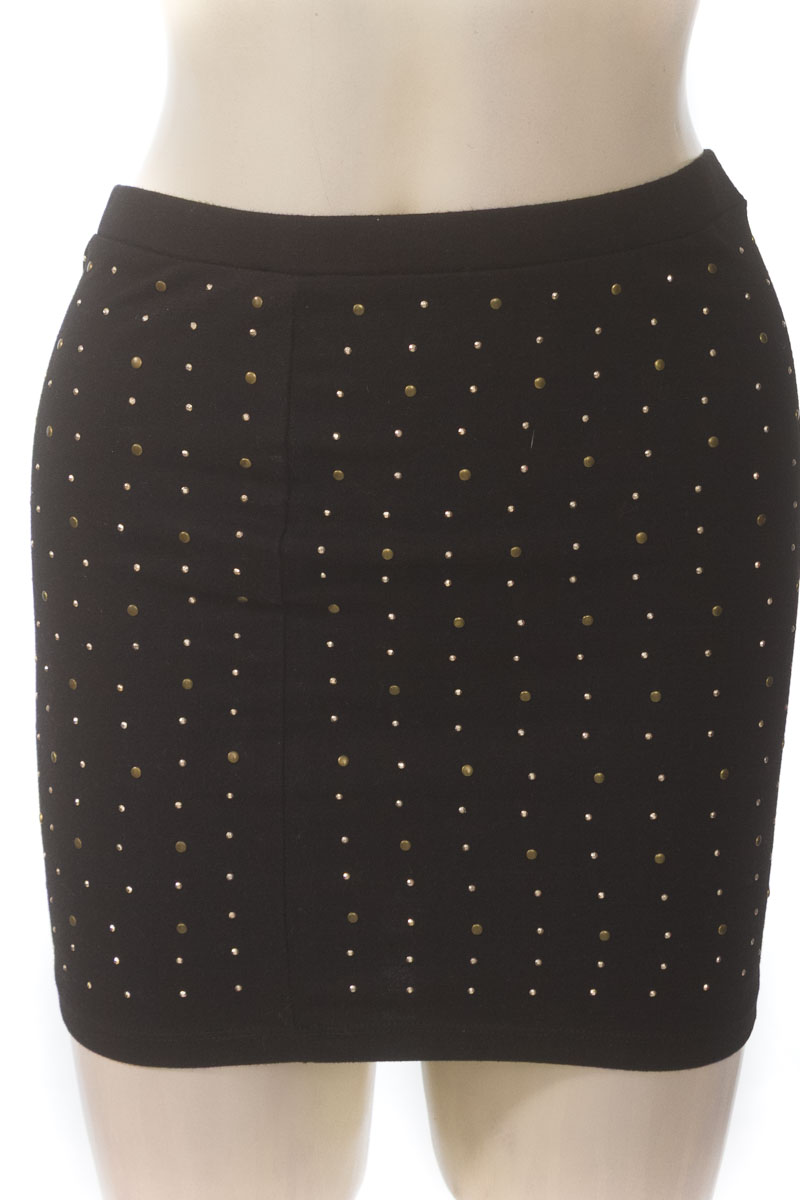 Falda color Negro - Stradivarius