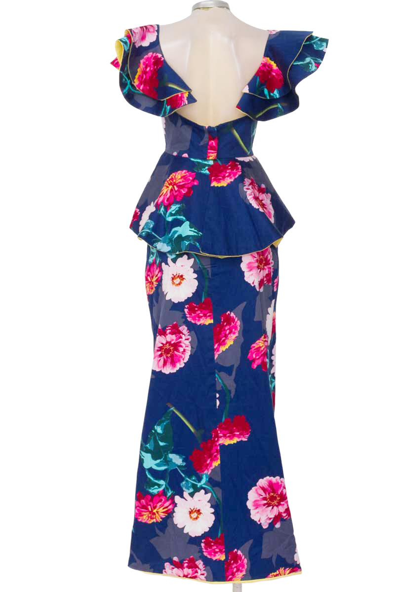 Vestido / Enterizo color Azul - Industrial Glam