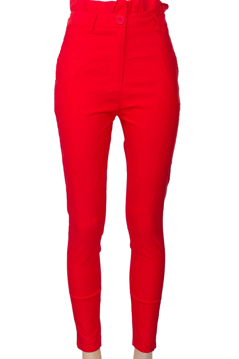 Pantalones color Rojo - Glamour