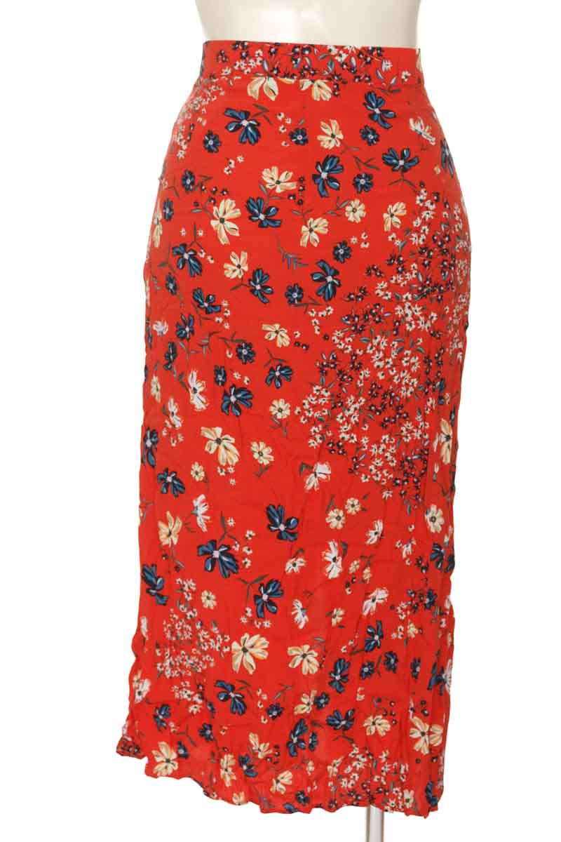Falda color Rojo - H&M