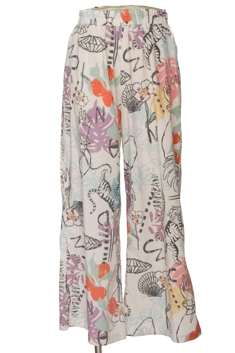 Pantalones color Estampado - Mercedes Campuzano