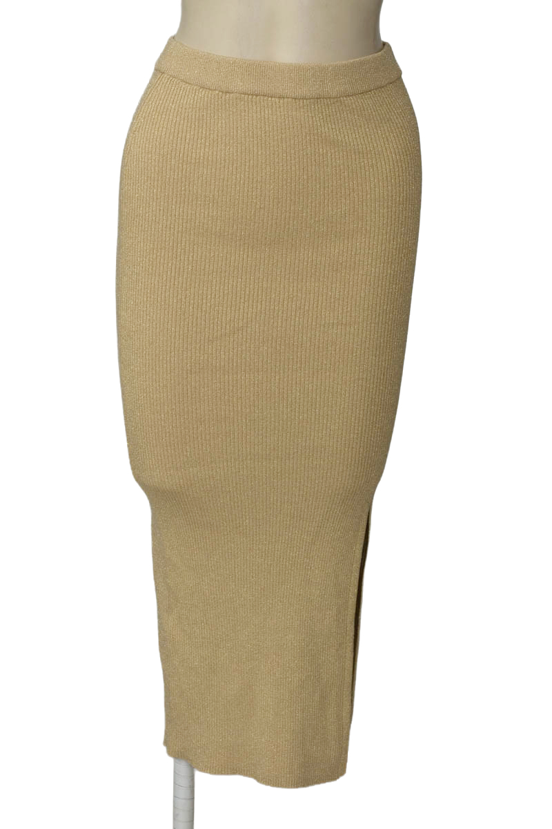 Falda color Dorado - Zara