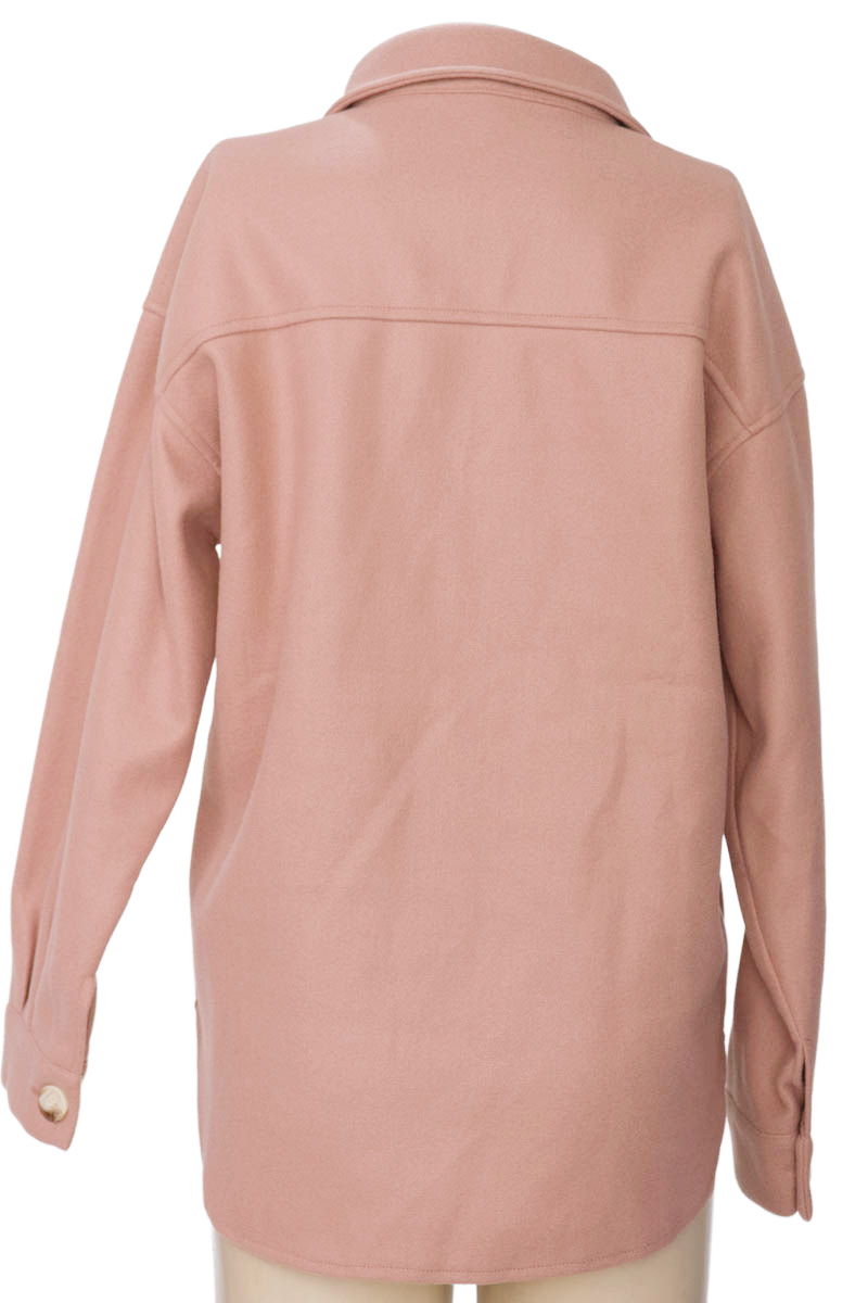 Chaqueta / Abrigo color Rosado - Shein