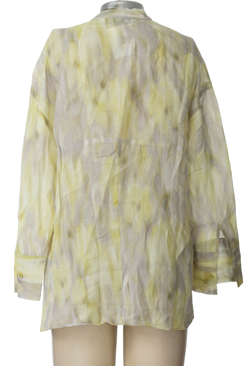 Blusa color Amarillo - Zara