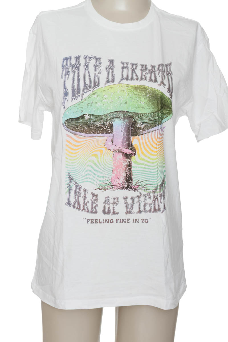 Top / Camiseta color Blanco - DENIMLAB