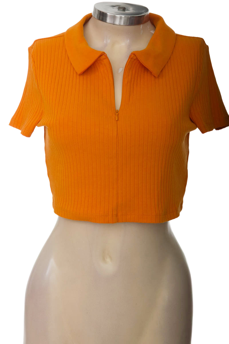 Top / Camiseta color Naranja - Divided by H&M