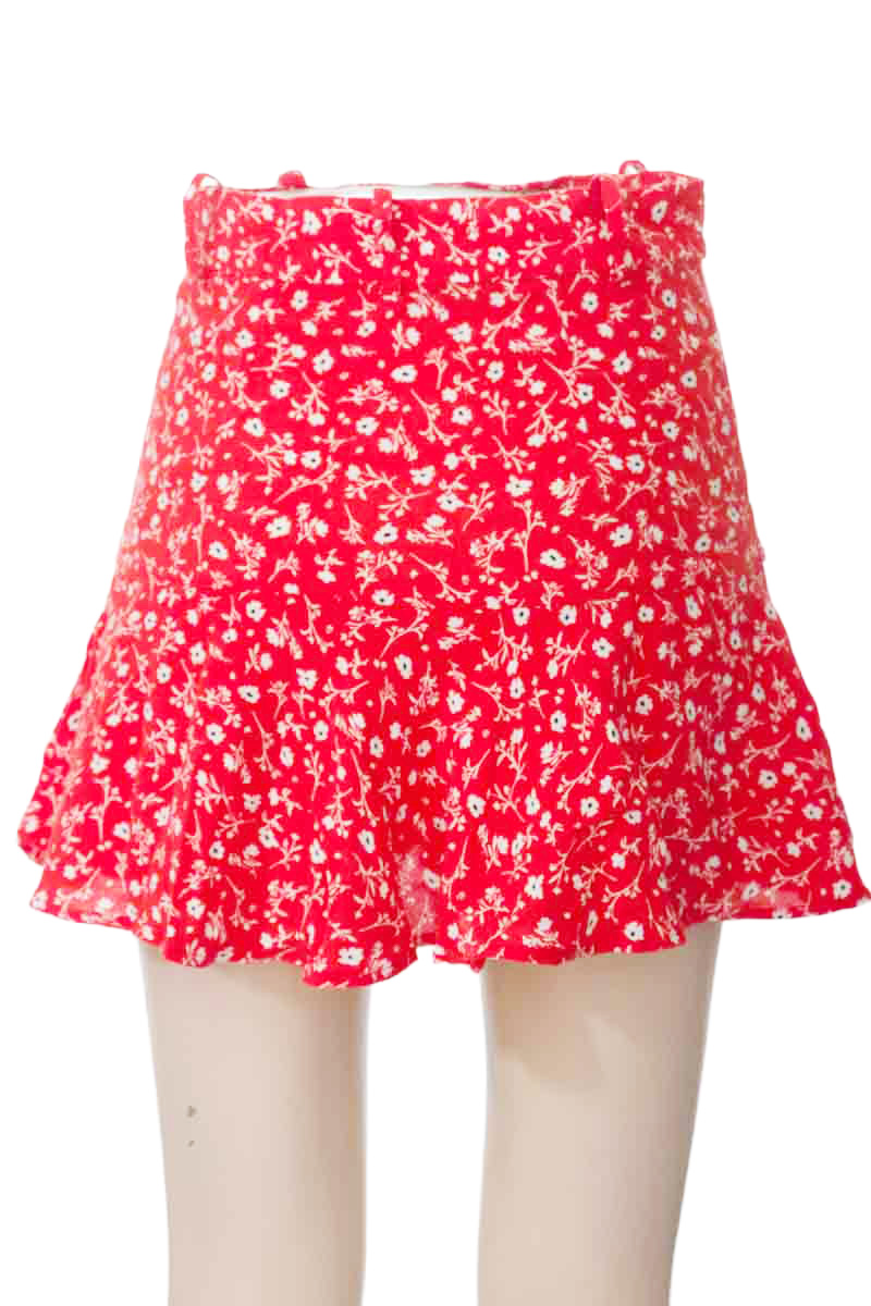 Short color Rojo - Zara