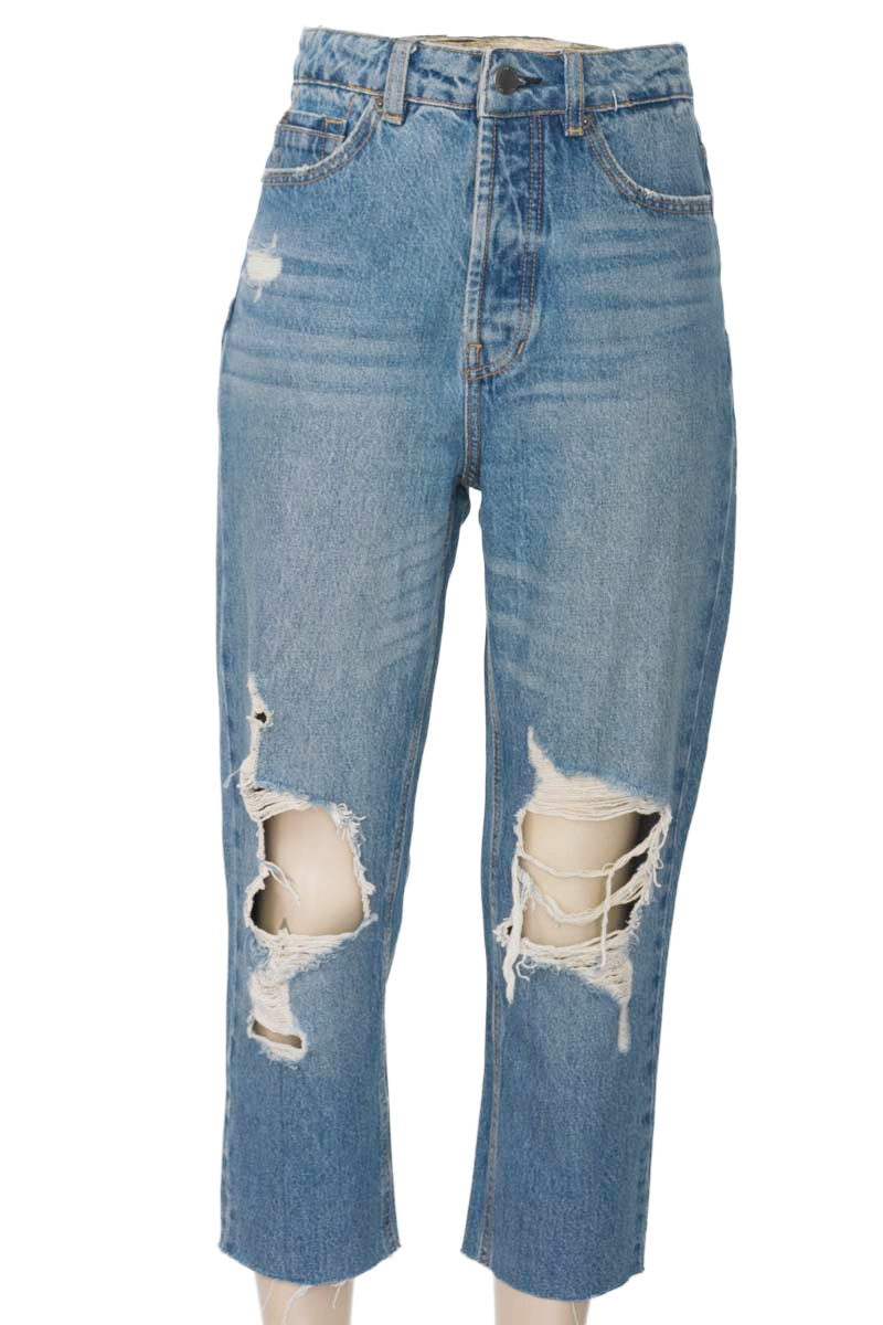 Pantalones color Azul - Stradivarius