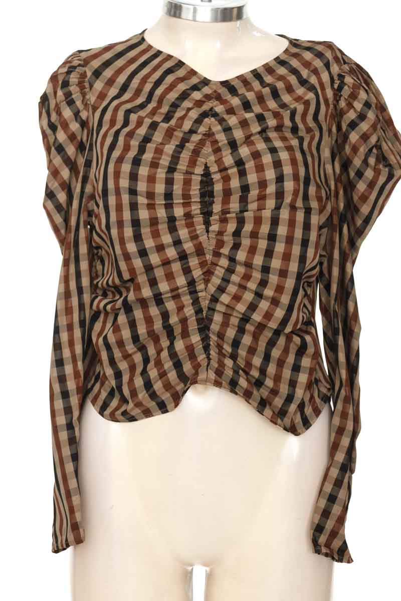 Blusa color Beige - Zara