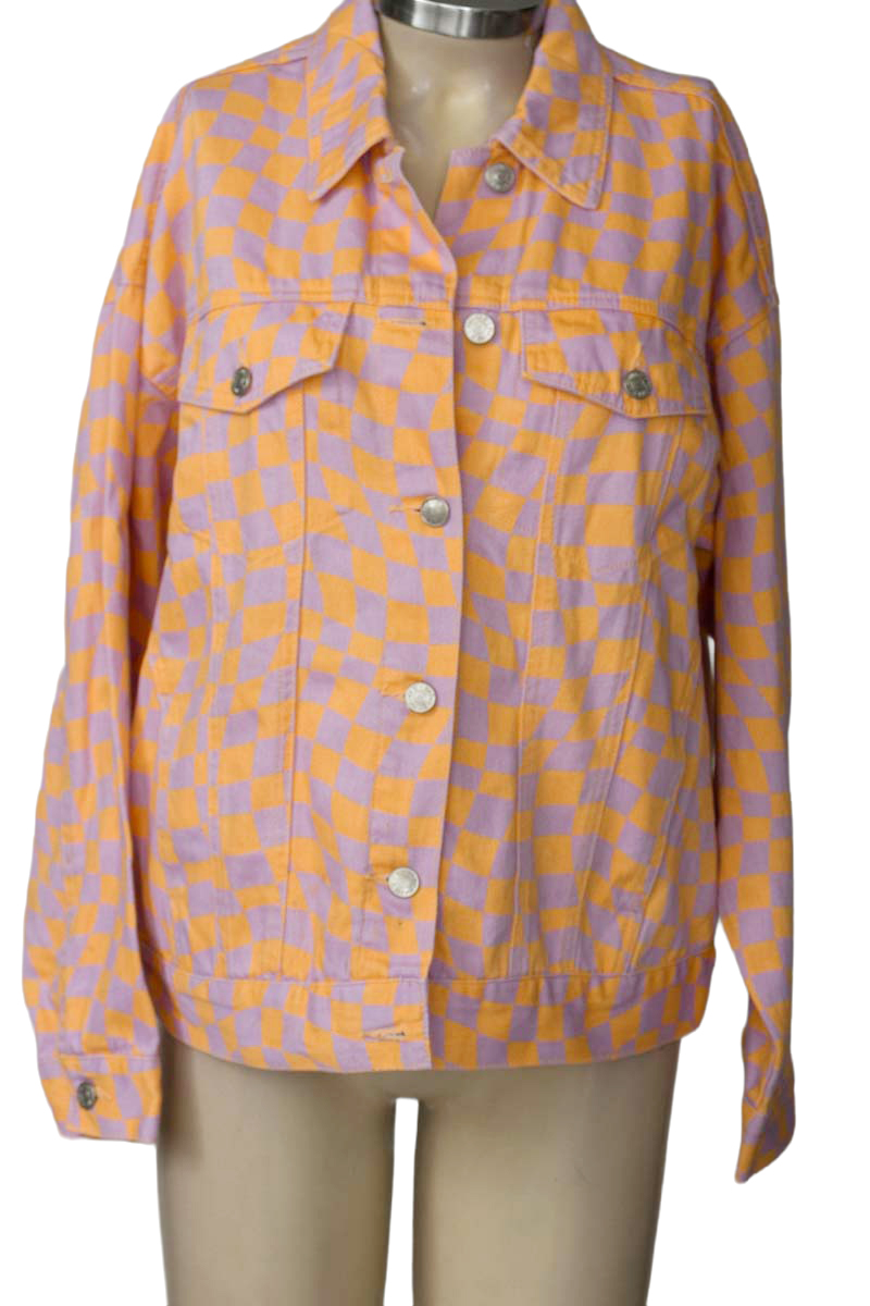 Chaqueta / Abrigo color Naranja - Forever 21