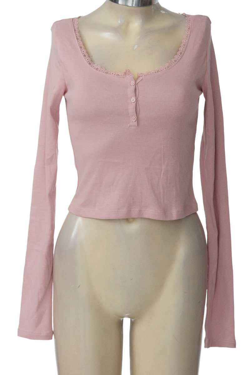 Top / Camiseta color Rosado - Divided by H&M