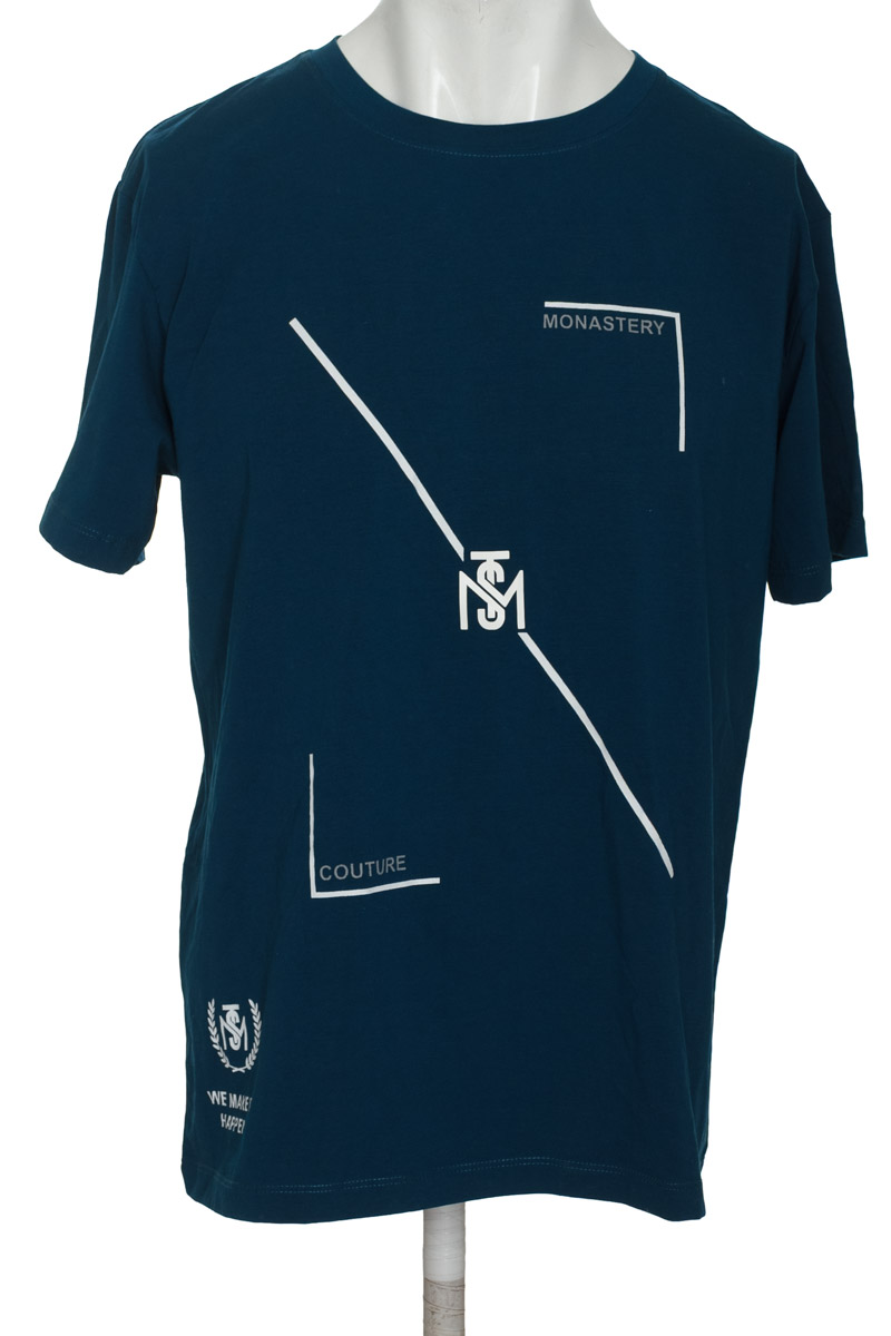Camiseta color Azul - Monastery Couture