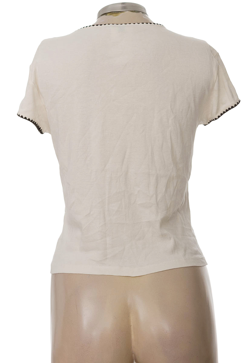 Top / Camiseta color Blanco - Massimo Dutti