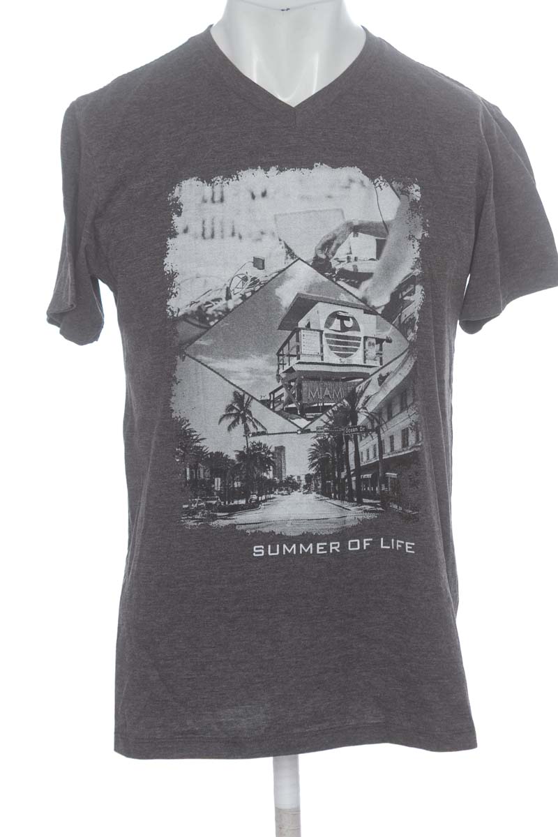 Camiseta color Gris - People Concept