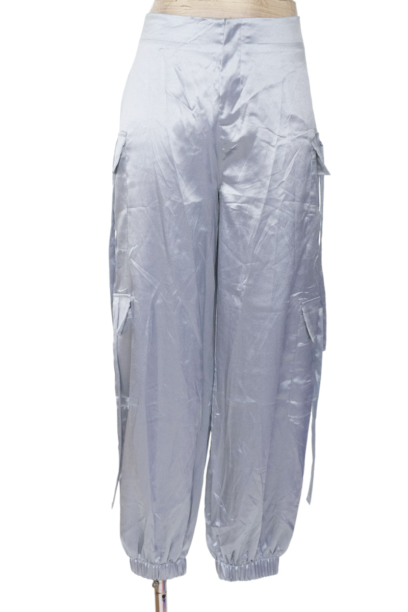 Pantalones color Plateado - Follow me 
