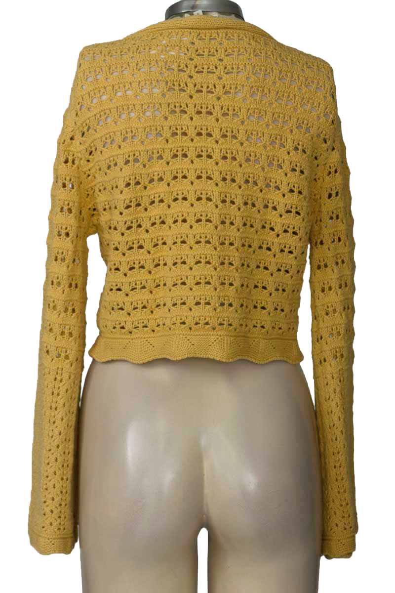 Sweater color Amarillo - NAF NAF