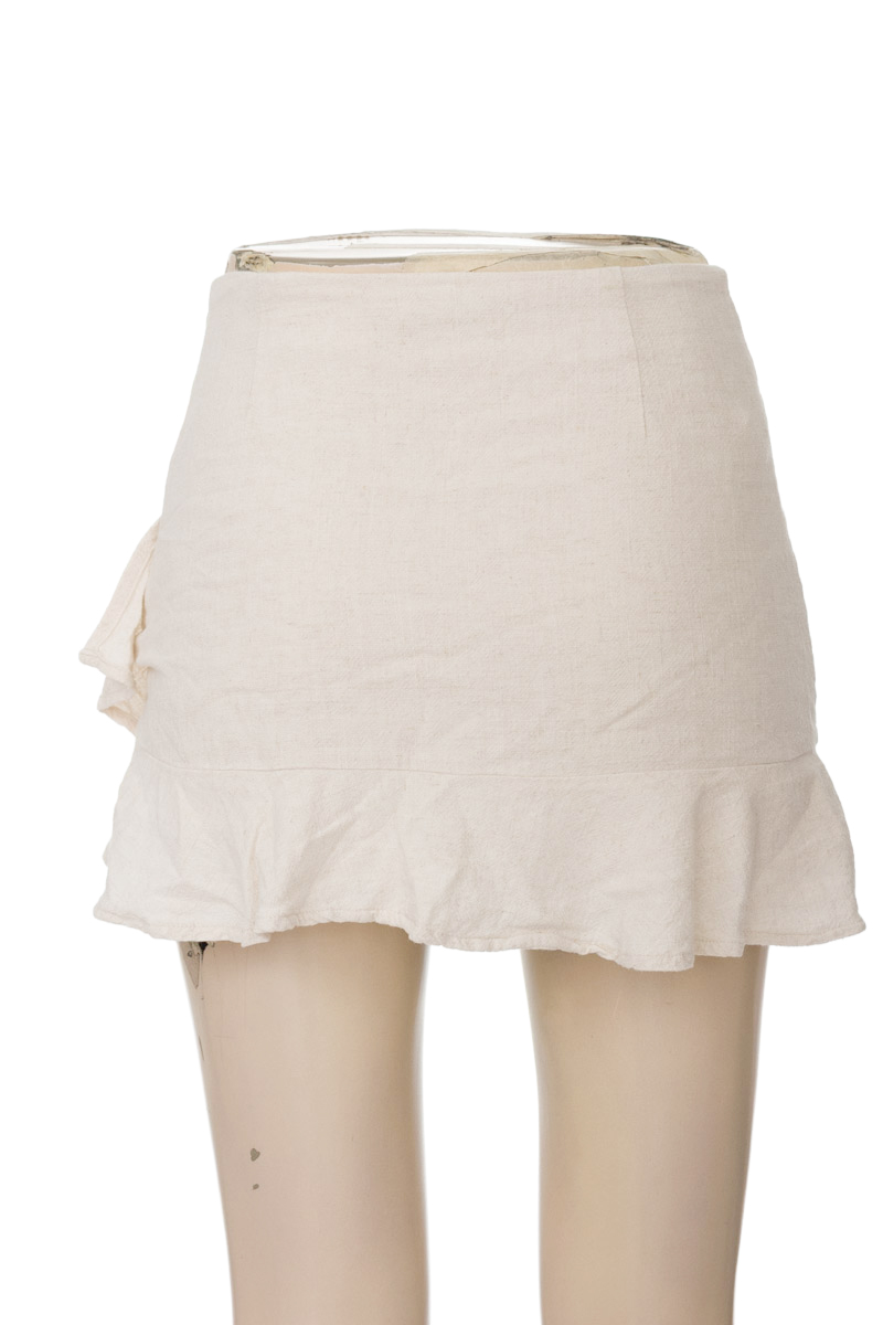 Falda color Beige - Stradivarius