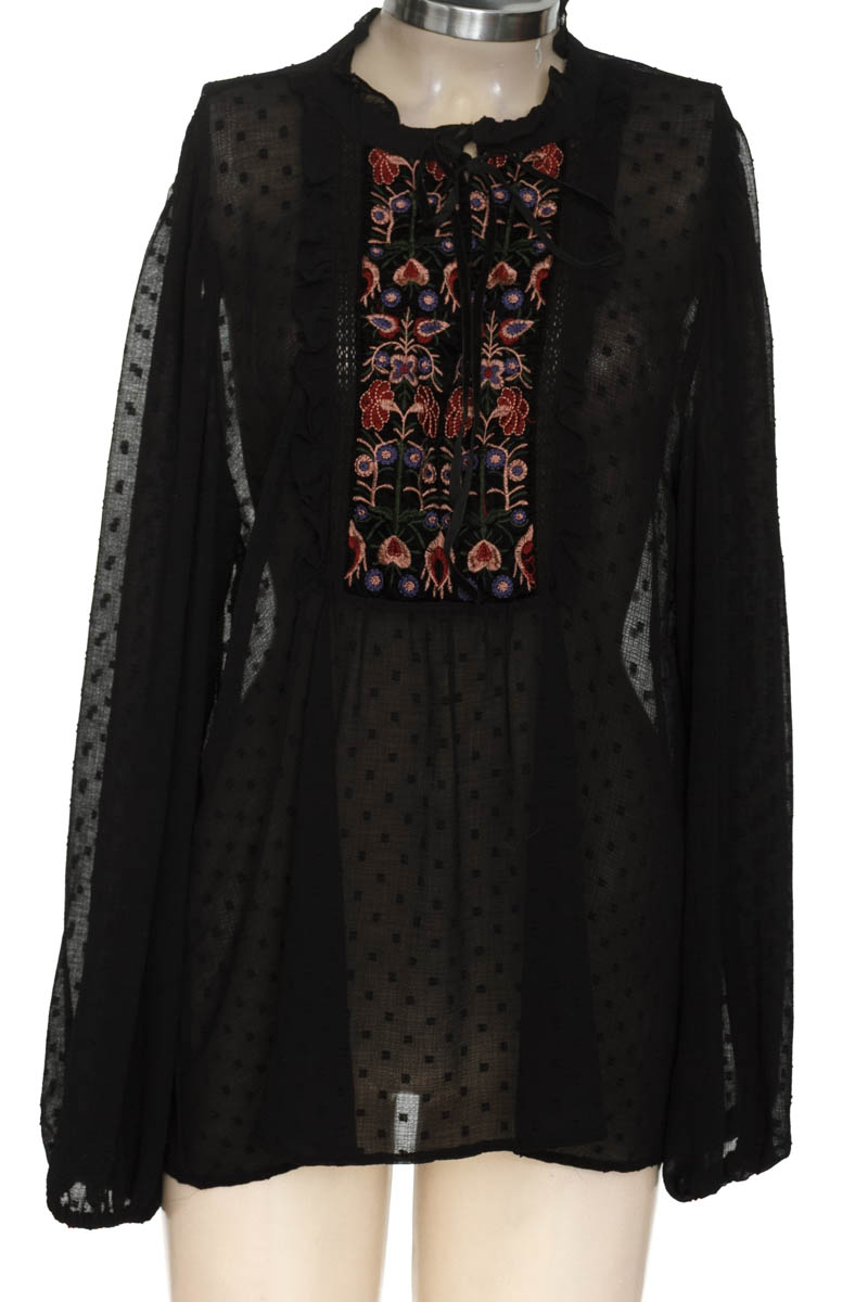 Blusa color Negro - Zara
