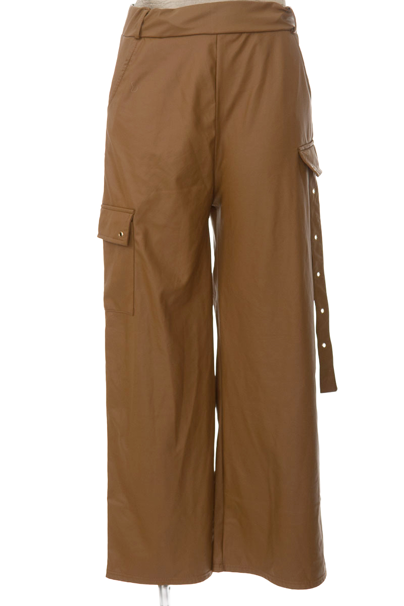 Pantalones color Café - Niuniu Studio