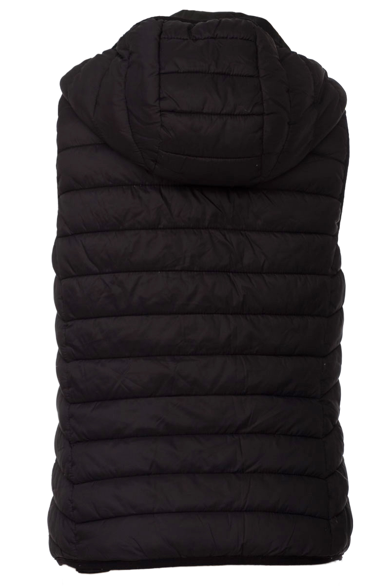 Chaqueta / Abrigo color Negro - Pull & Bear