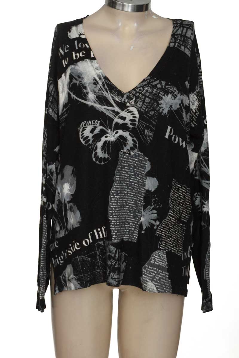 Sweater color Negro - Desigual