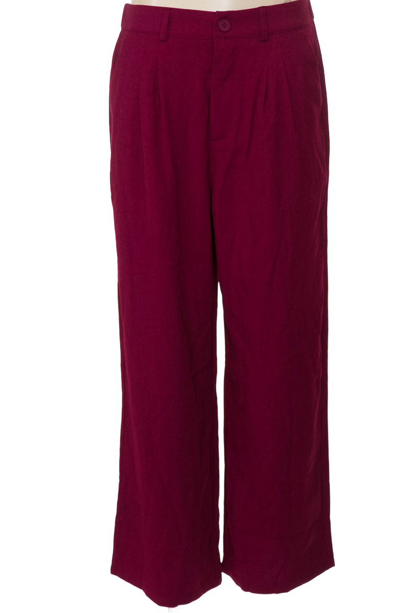 Pantalones color Vinotinto - Closeando