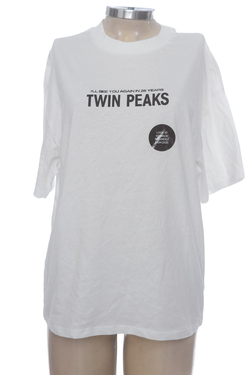 Top / Camiseta color Blanco - Divided by H&M