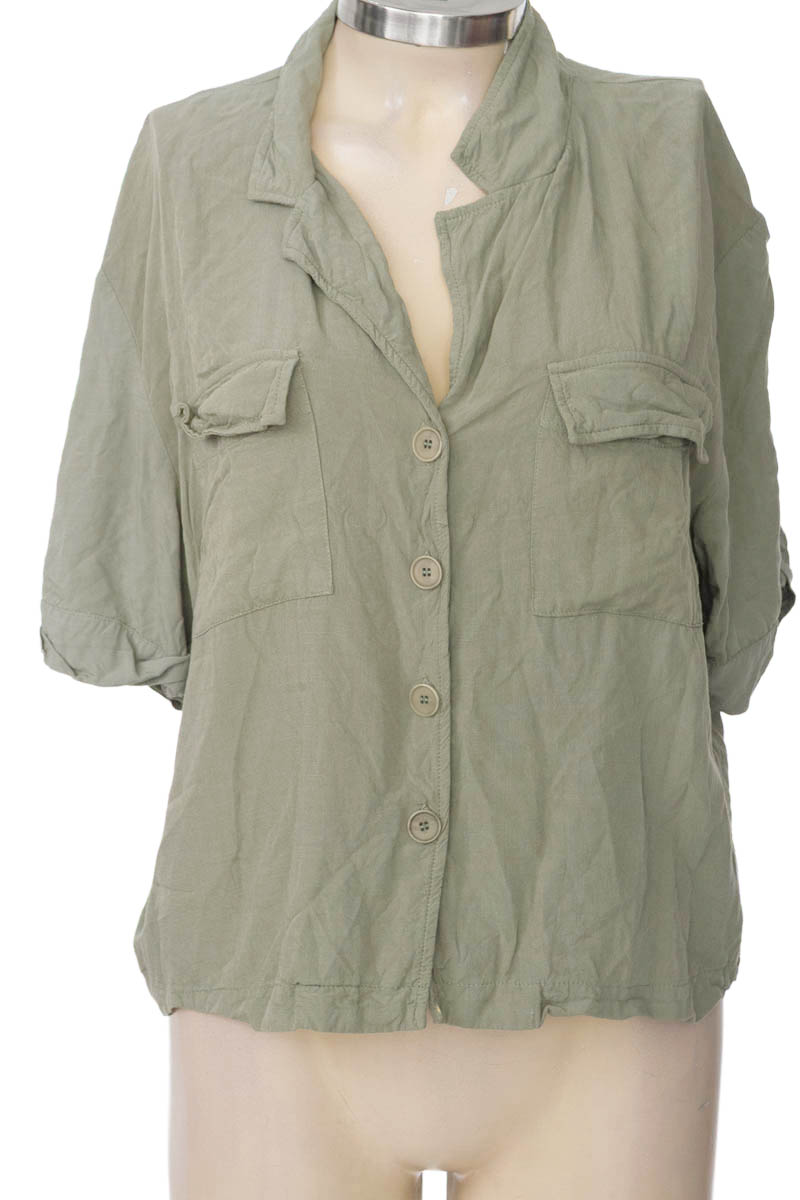 Blusa color Verde - Oysho 