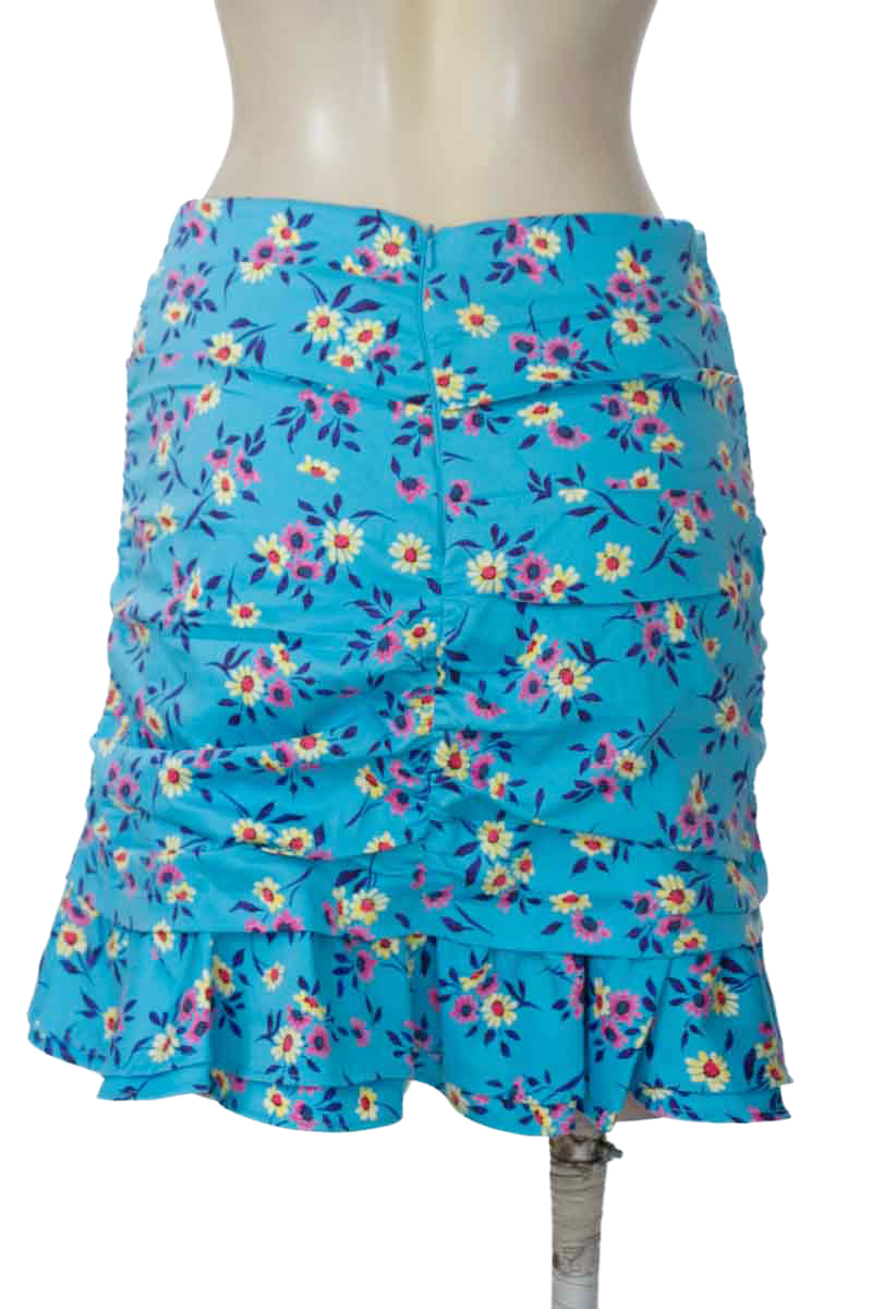 Falda color Azul - Zara