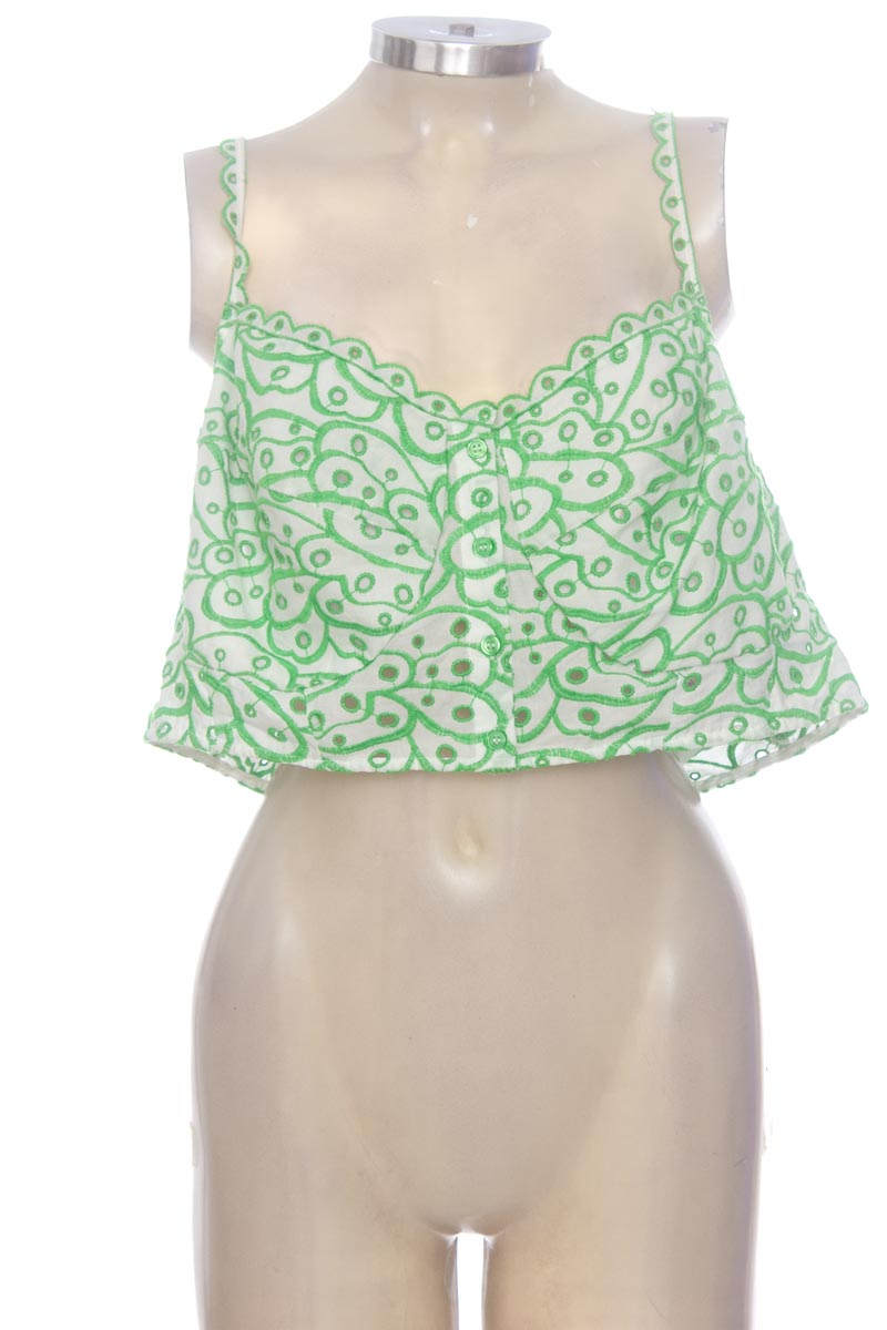 Top / Camiseta color Verde - H&M