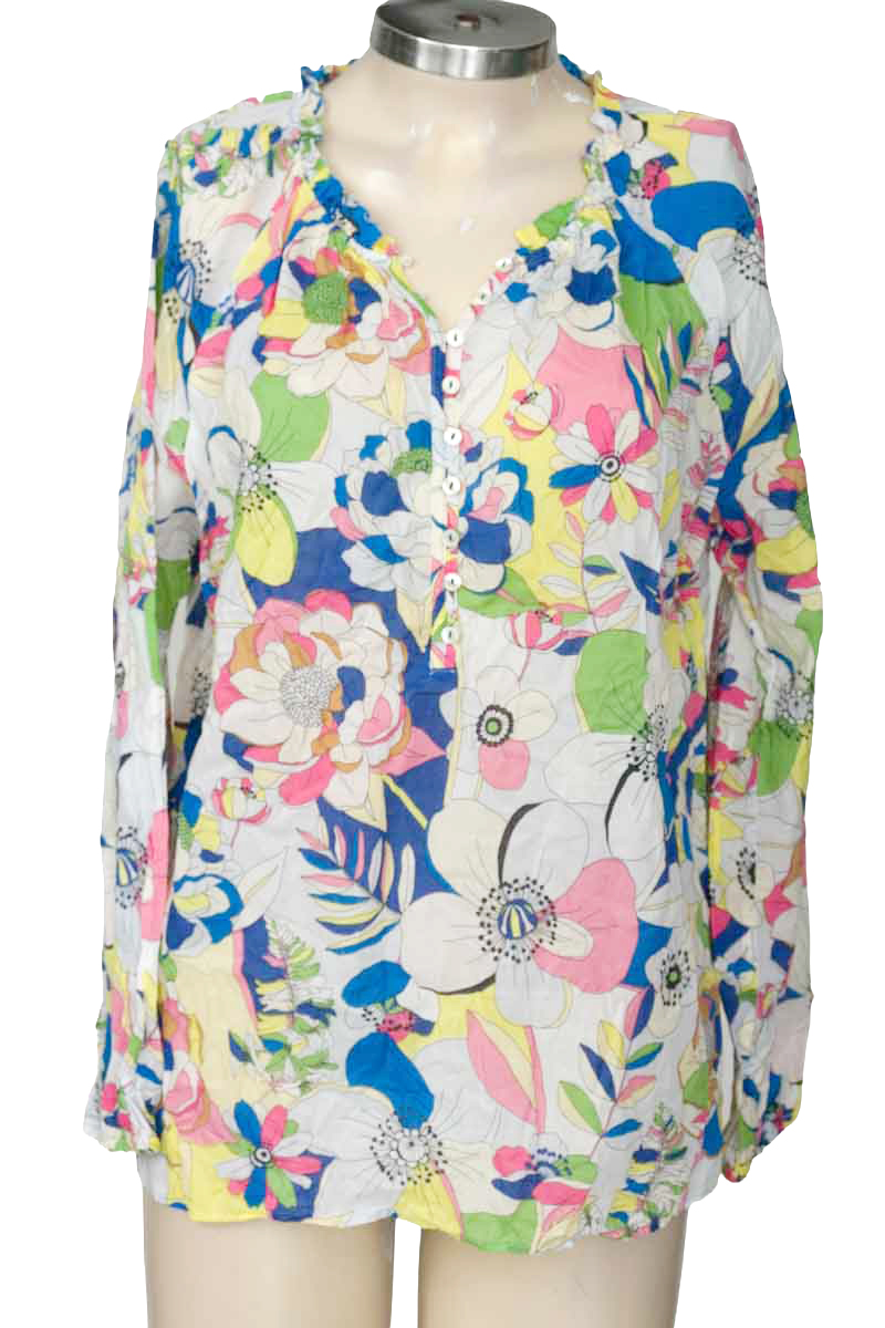 Blusa color Estampado - Talbots