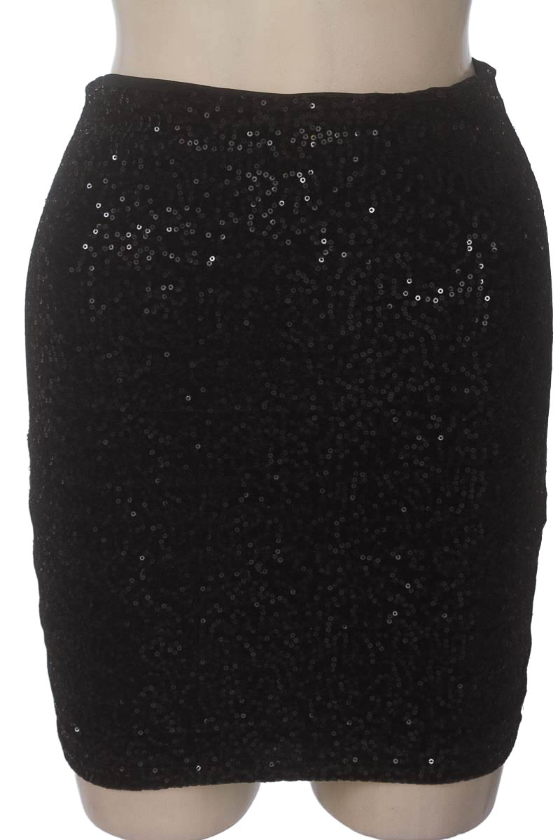 Falda color Negro - Bershka