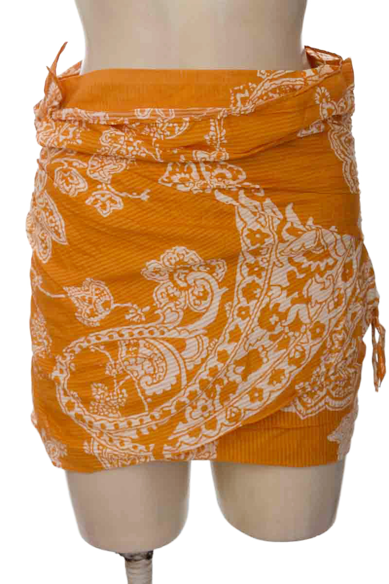 Falda color Café - Zara