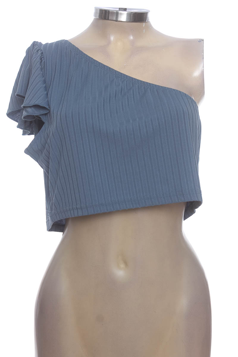 Top / Camiseta color Azul - Shein