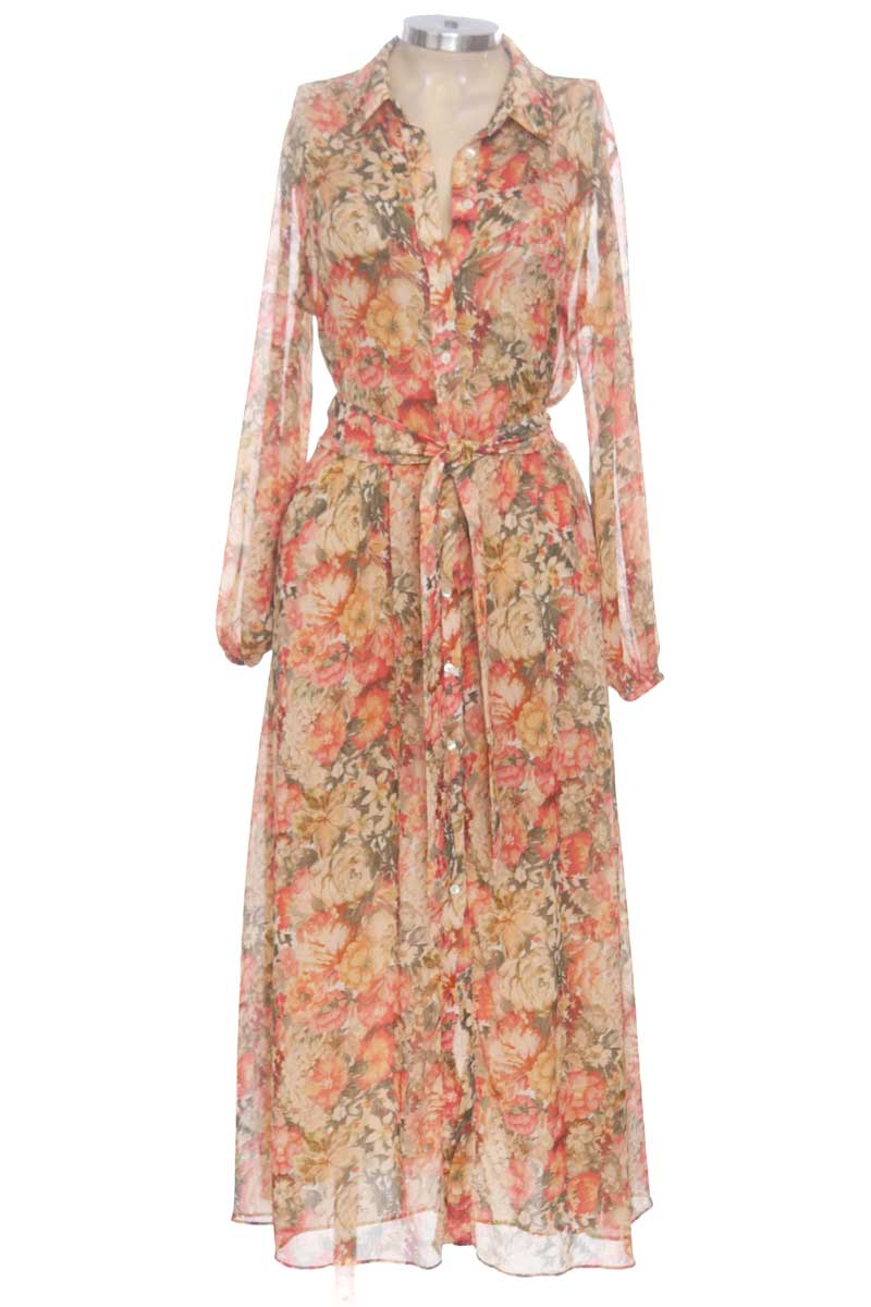 Vestido / Enterizo color Beige - MNG
