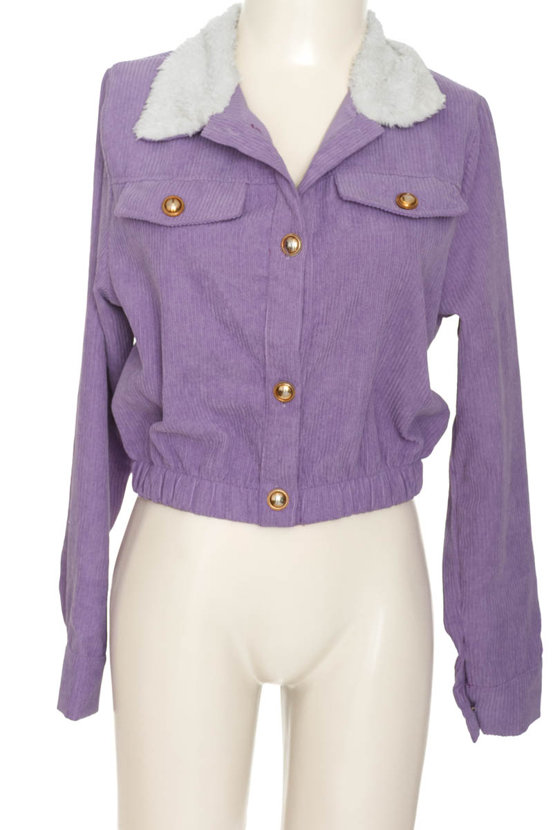 Chaqueta / Abrigo color Morado - Multi Moda
