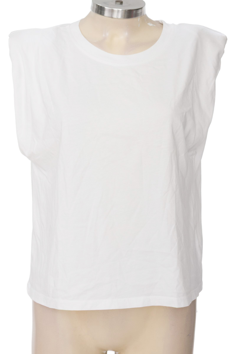 Top / Camiseta color Blanco - Zara