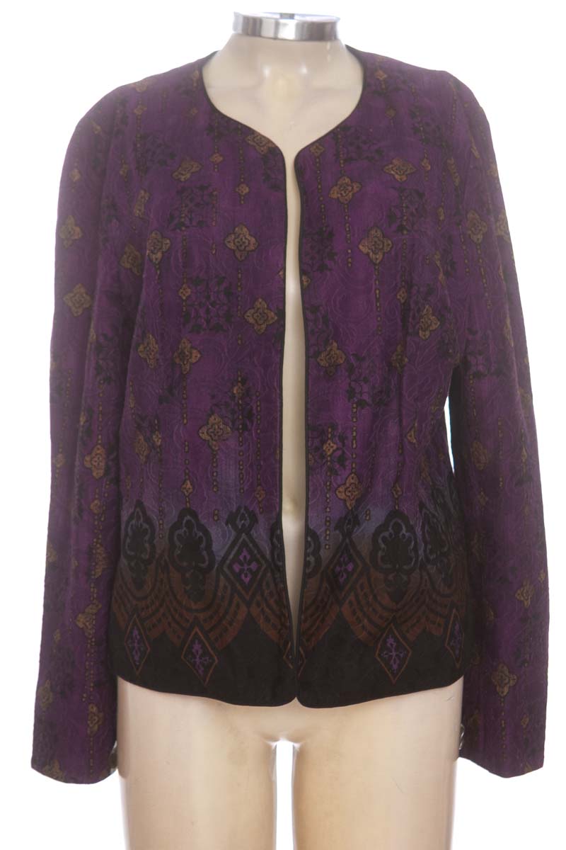 Chaqueta / Abrigo color Morado - Coldwater Creek