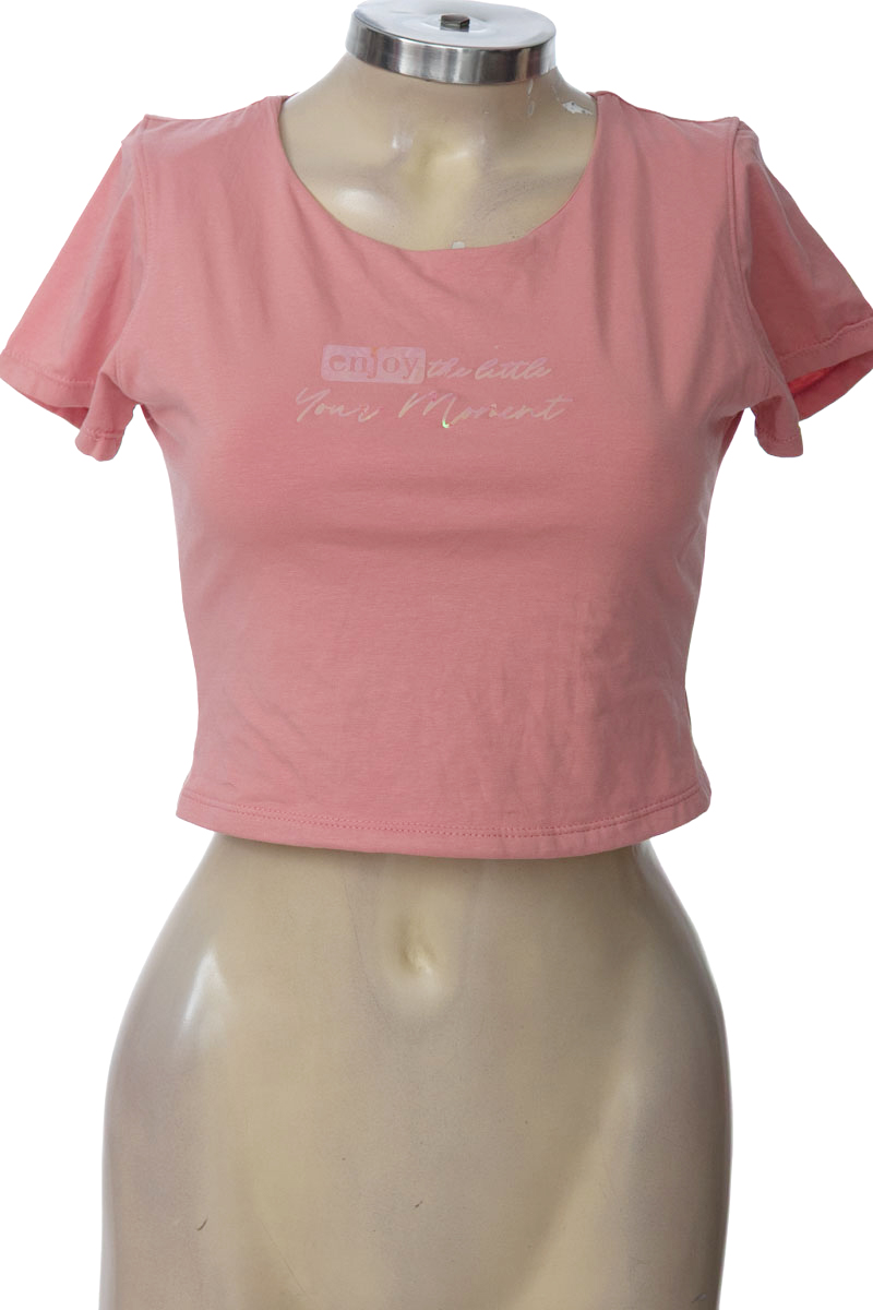 Top / Camiseta color Rosado - Essencia