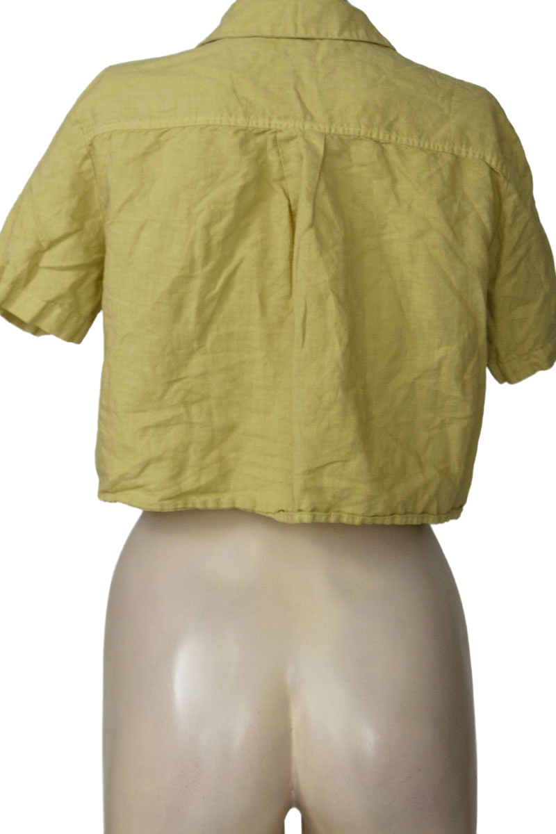 Blusa color Verde - Zara