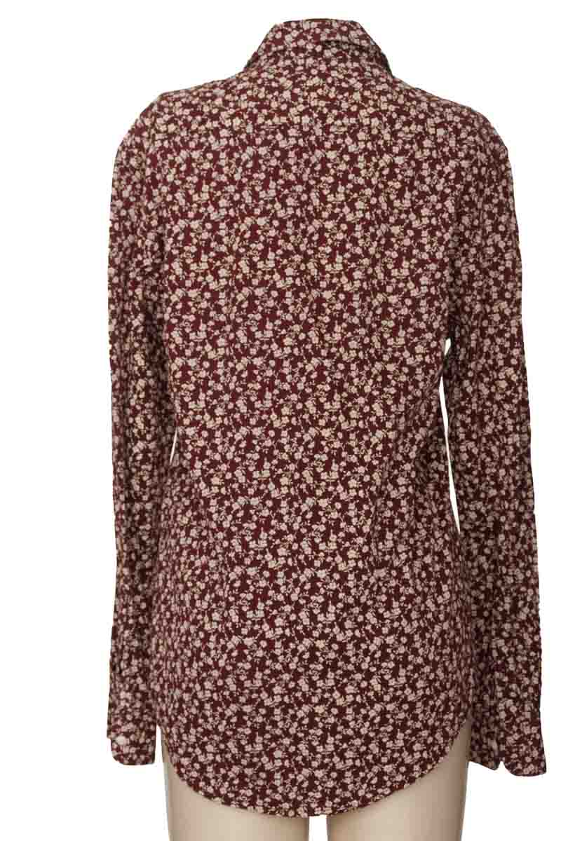Blusa color Vinotinto - Zara