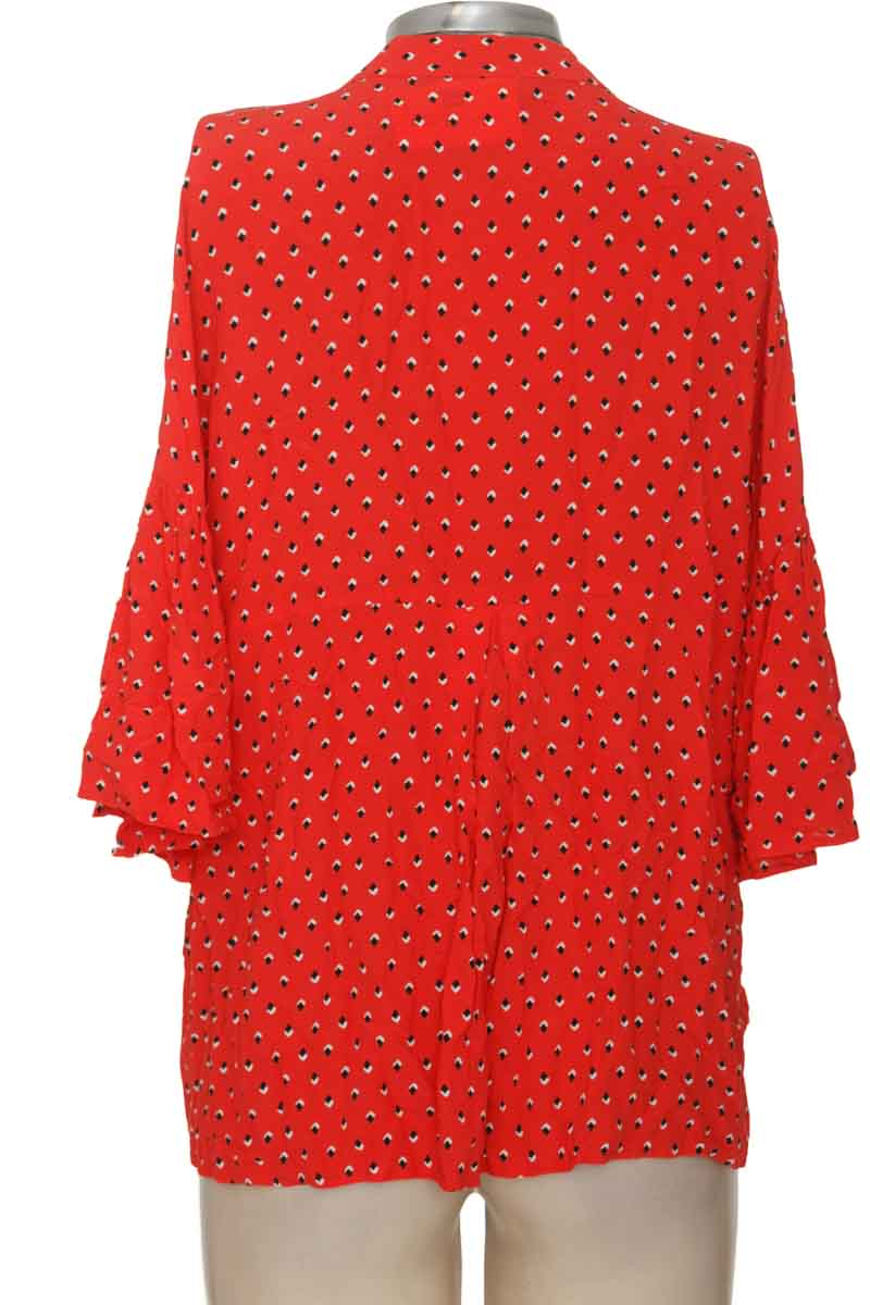 Blusa color Rojo - Zara