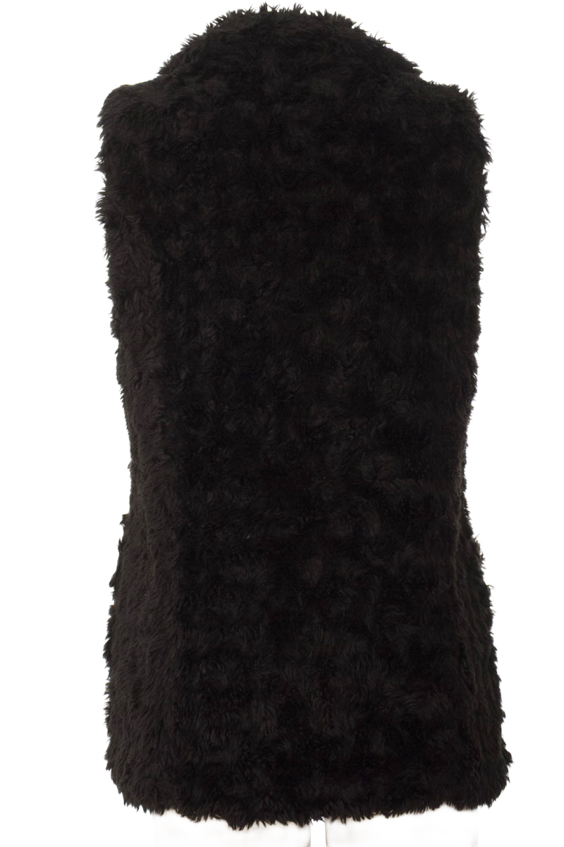 Chaqueta / Abrigo color Negro - Bershka