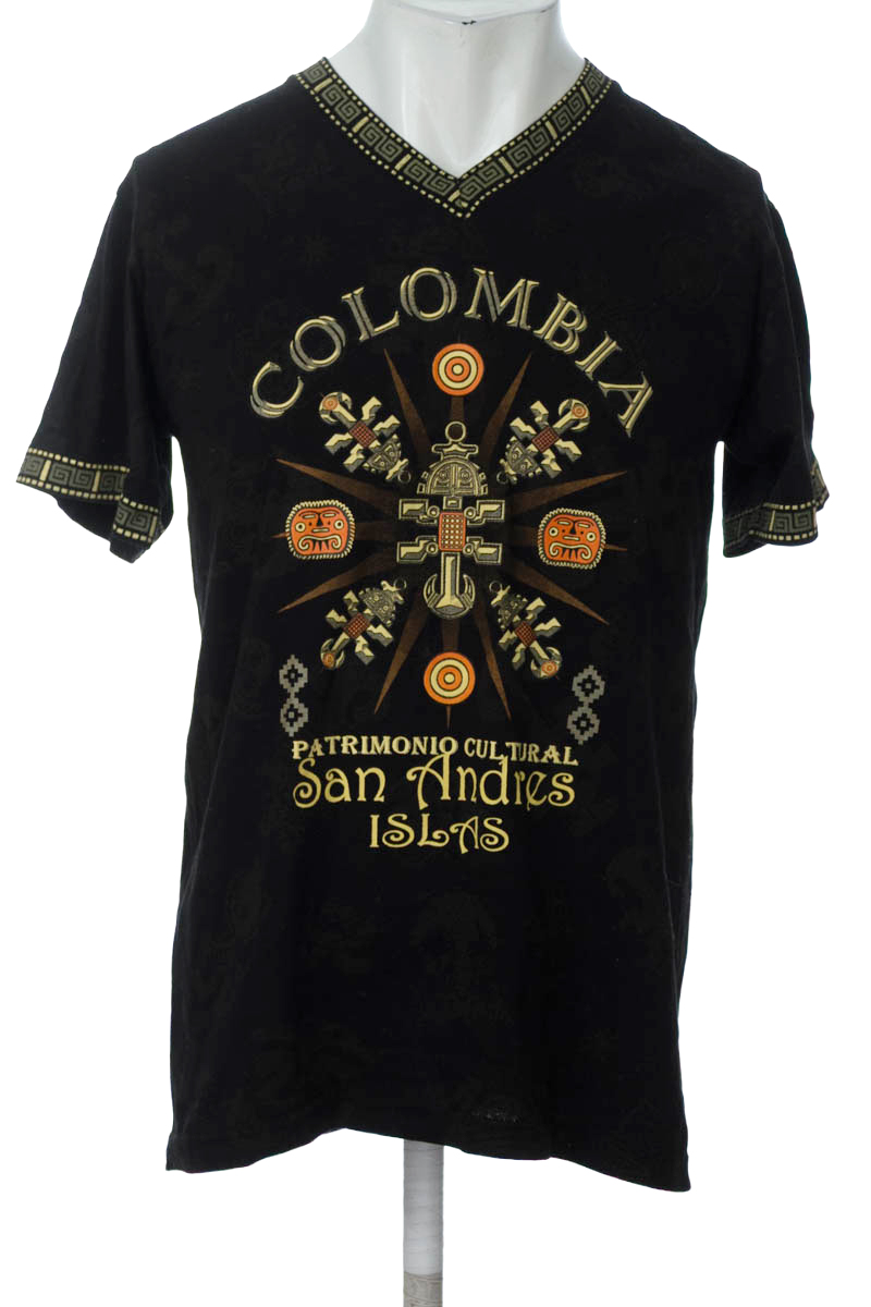 Camiseta color Negro - Cotton Black