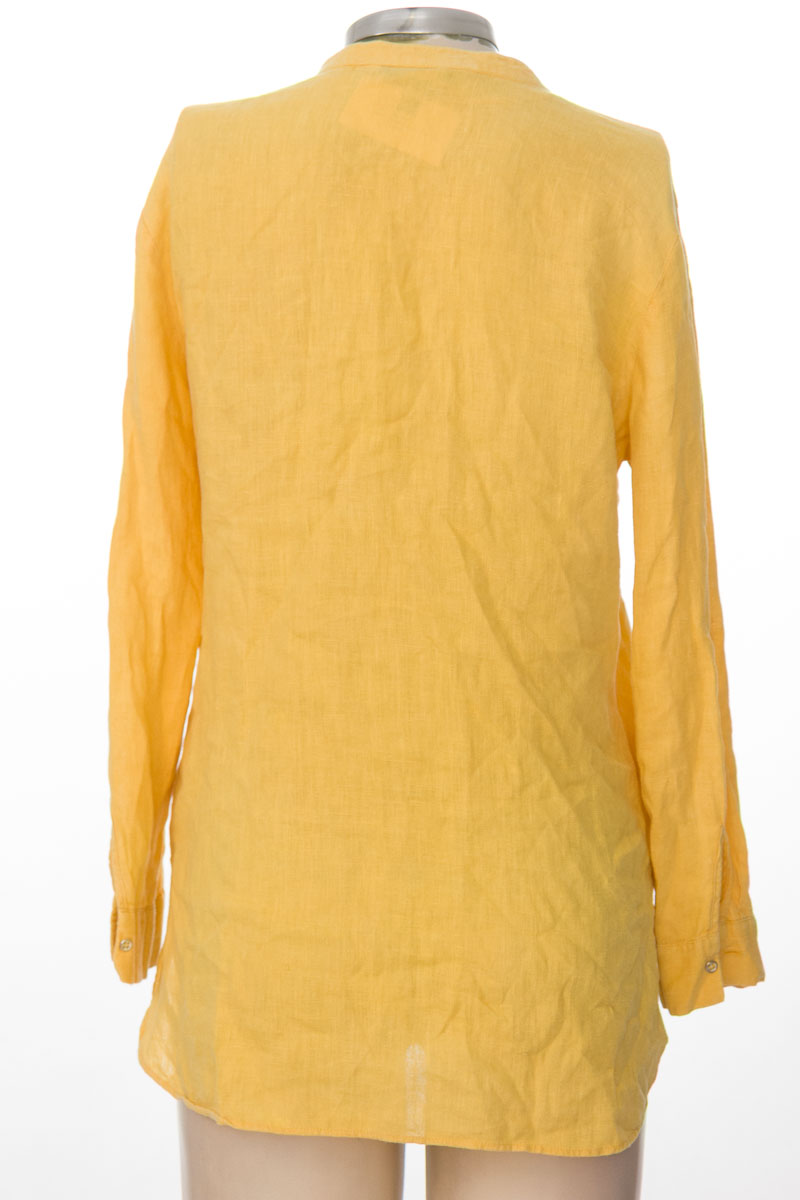 Blusa color Mostaza - Zara