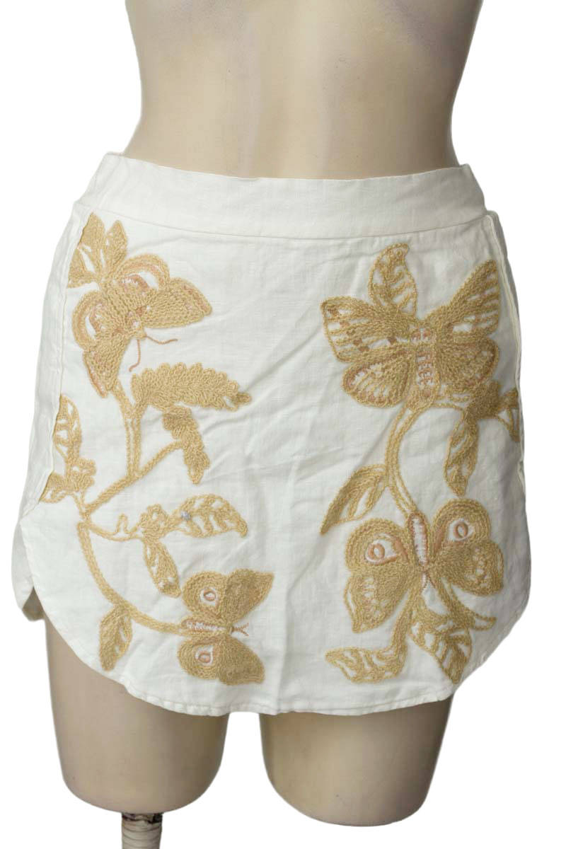 Falda color Blanco - Tennis