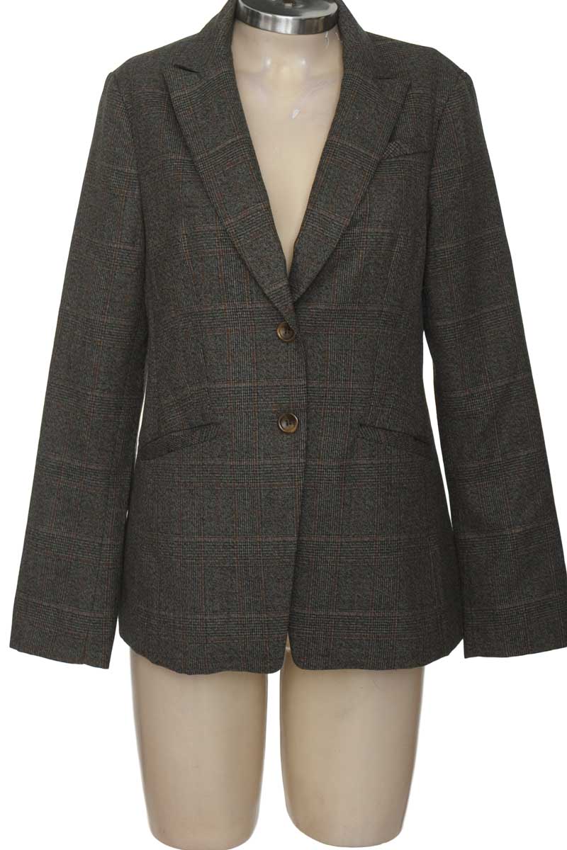 Chaqueta / Abrigo color Gris - Forever 21