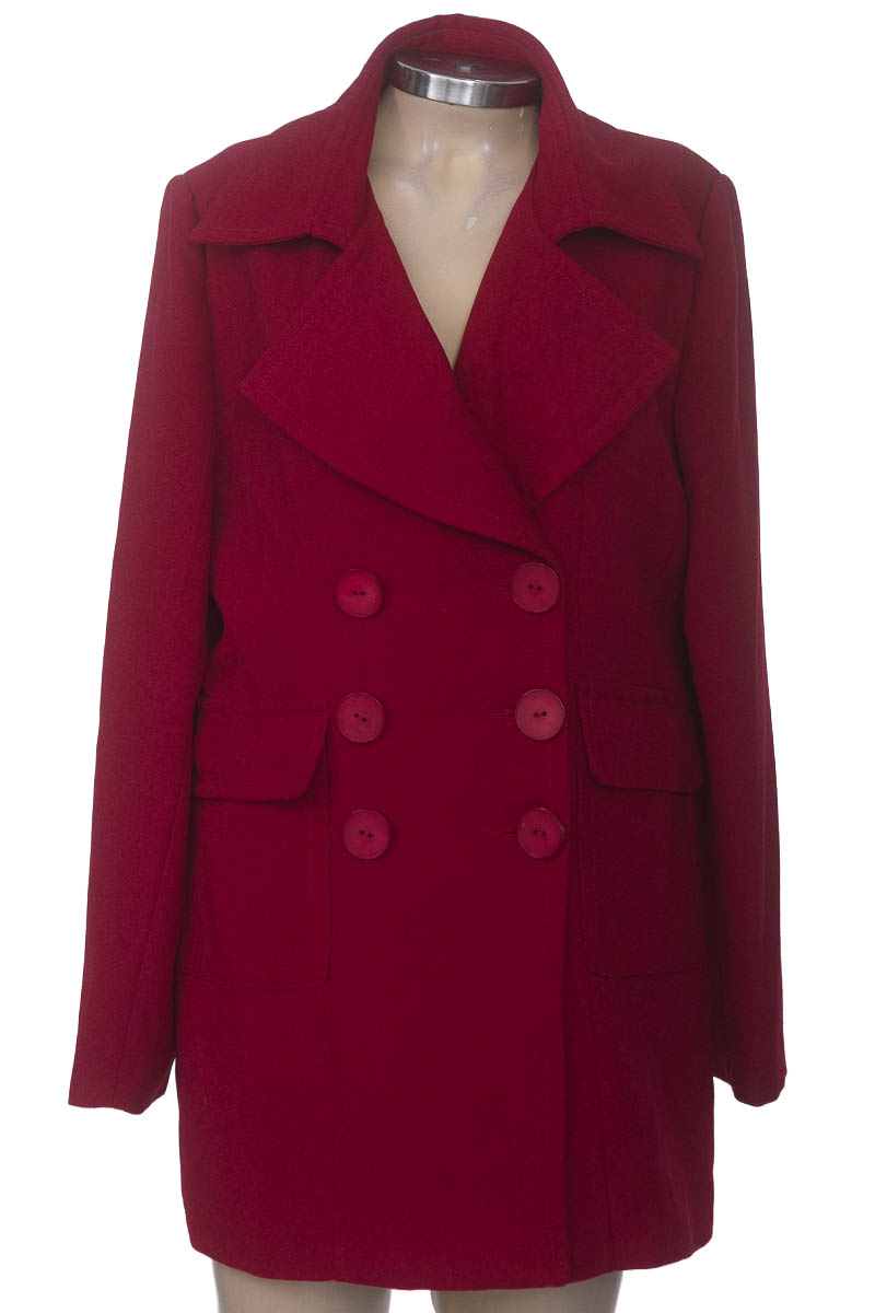 Chaqueta / Abrigo color Vinotinto - Alta Sociedad