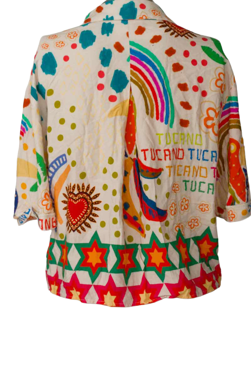 Blusa color Estampado - NAF NAF