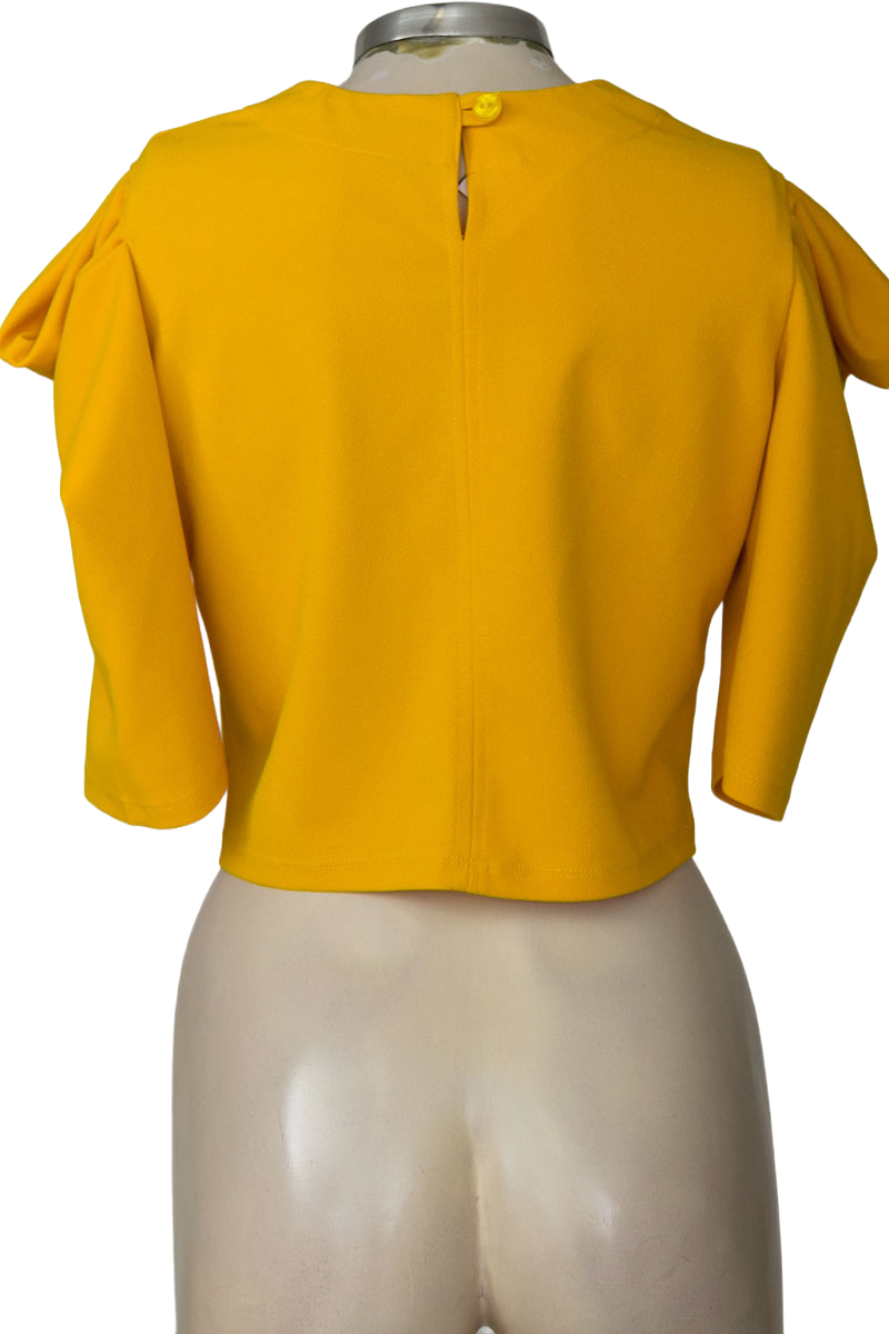 Blusa color Mostaza - Andrea Sanchez